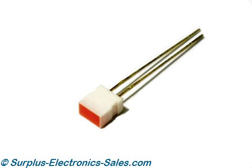 Red Rectangular LED